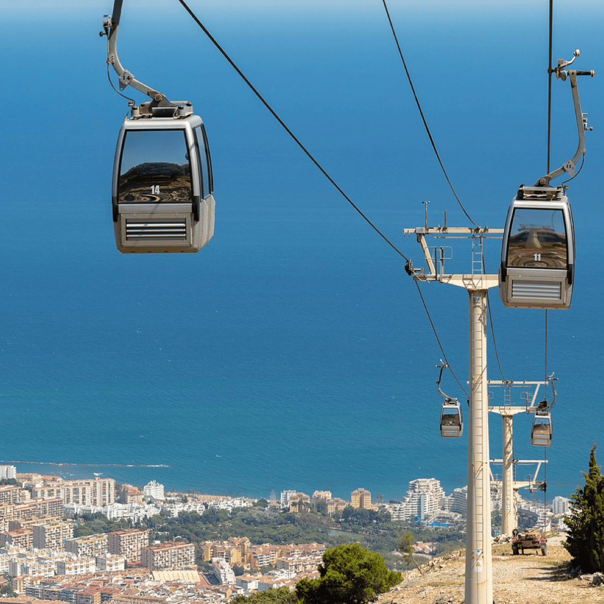 Teleférico Benalmádena: Vistas Panorámicas